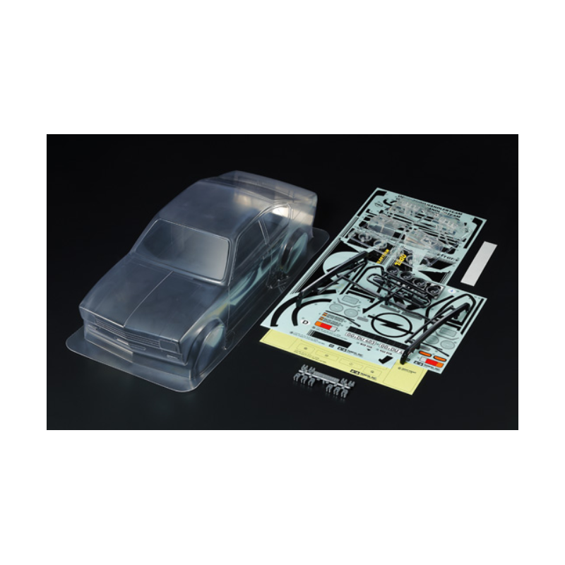 Carrosserie voiture RC 1/10 Opel Kadett GT/E TAMIYA M-Chassis - 51727 magasin spécialisé tamiya à Liège
