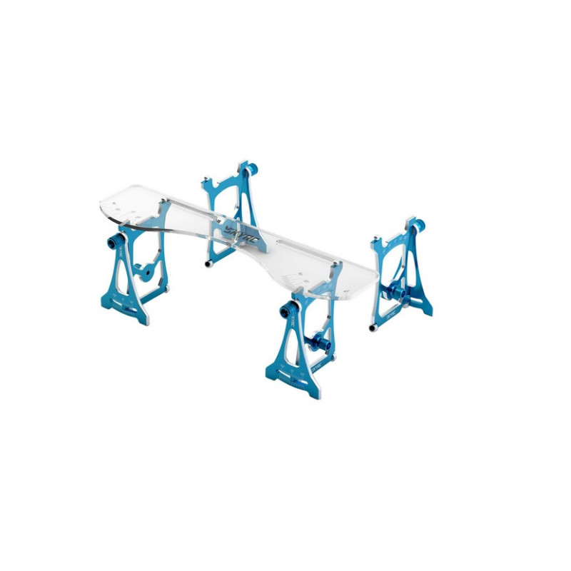 Banc setup pour réglages de la géométrire du châssis de votre buggy RC 1/10 à vendre magasin spécialisé modélisme rc