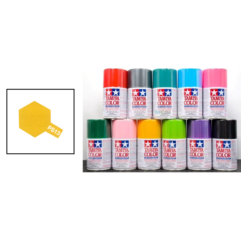 Peinture TAMIYA carrosserie lexan voitures RC - PS13 - OR