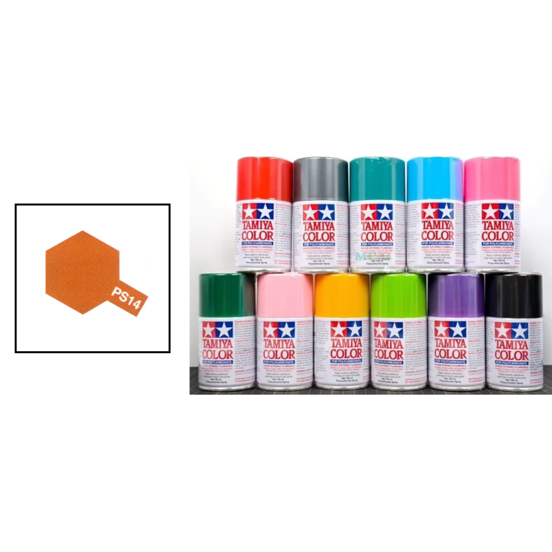 Peinture TAMIYA carrosserie lexan voitures RC - PS14 - CUIVRE