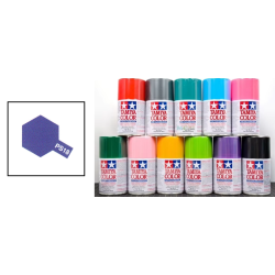 Peinture TAMIYA carrosserie lexan voitures RC - PS18 - VIOLET METALLISE