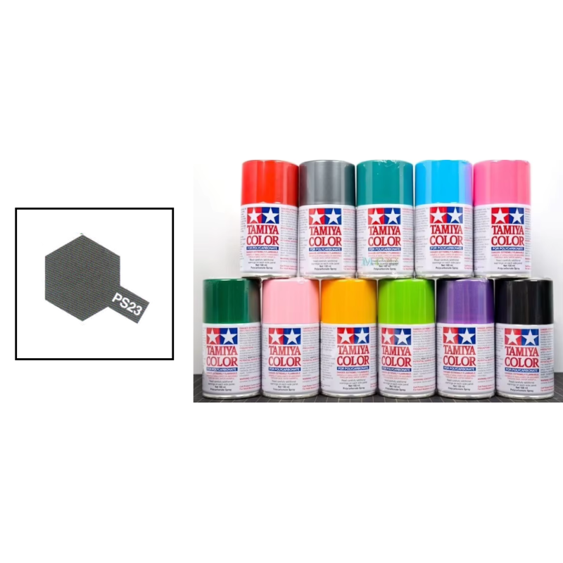 Peinture TAMIYA carrosserie lexan voitures RC - PS23 - GRIS METALLISE te koop belgie