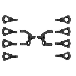 Set caster and steering...