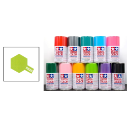 Peinture TAMIYA carrosserie lexan voitures RC - PS28 - VERT FLUO