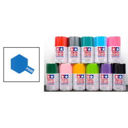 Peinture TAMIYA carrosserie lexan voitures RC - PS30 - BLEU BRILLANT