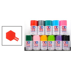 Peinture TAMIYA carrosserie lexan voitures RC - PS34 - ROUGE FERRARI