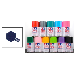 Peinture TAMIYA carrosserie lexan voitures RC - PS59 - BLEU METAL