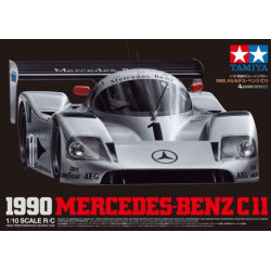 Tamiya MERCEDES-BENZ C 11 (1990)  KIT - 47484 belgique magasin modélisme rc liege