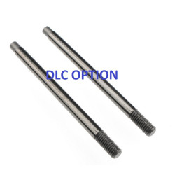 Kit 2 axes 27,5mm amortisseurs AVANT buggy 1/10 Team Associated RC10B7 et RC10B84 - RENFORCES OPTION DLC