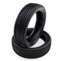 Set 2 banden ASTRO RIPPER buggy 1/10 VOORAAN buggy 4X2 - YELLOW - DROOG ASTRO