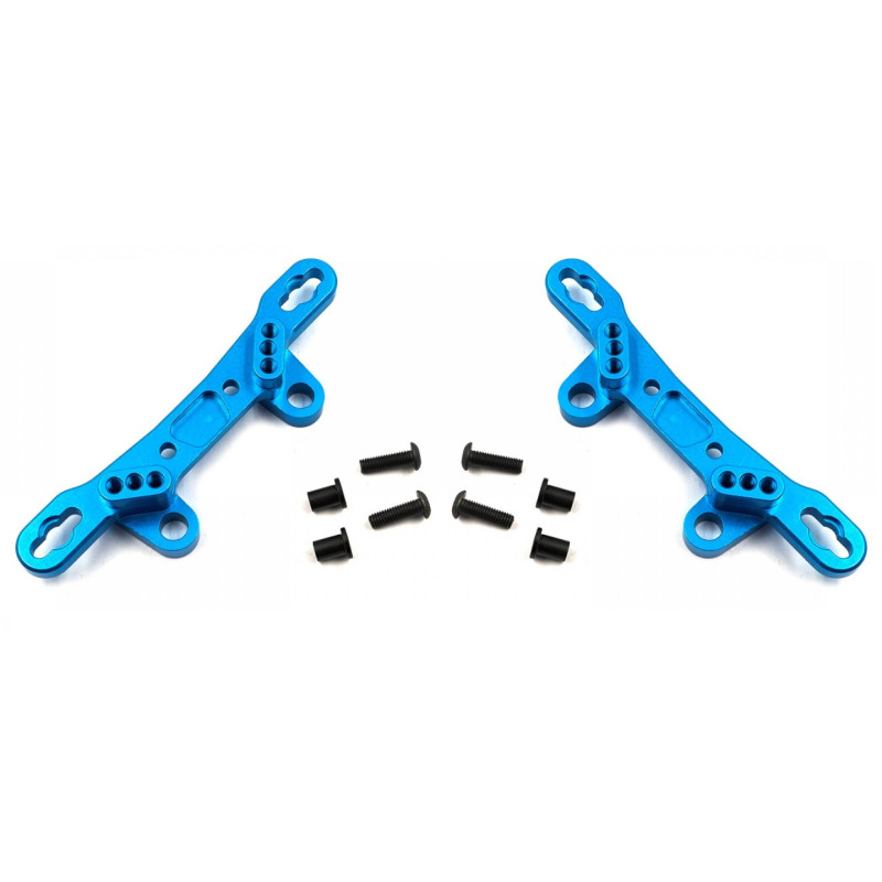 Kit 2 tours amortisseurs AVANT et ARRIERE ALUMINIUM Tamiya TT-02 - OPTION