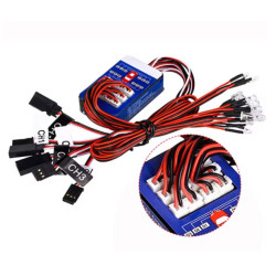 Système éclairage LED pour voiture camion radiocommandé Tamiya