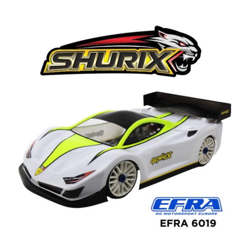 Body auto RC GT 1/8 GENIUS GT SHURIX te koop belgie rc winkel modelbouw