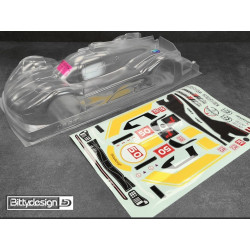 Body RC auto 1/10 Bittydesign Hypercar 499T Tamiya TT-02 à te koop rc modelbouw winkel belgie