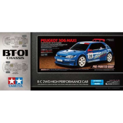 Tamiya BT-01 Peugeot 306 MAXI te koop in uw tamiya gespecialiseerde rc auto modelbou winkel in belgie