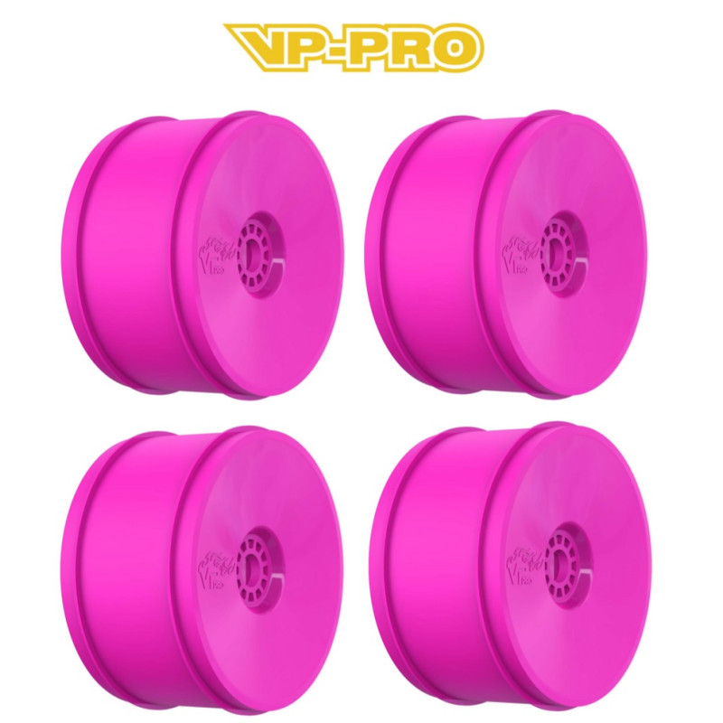 Kit 4 jantes Truggy 1/8 VP PRO - ROSE à vendre magasin modélisme belgique