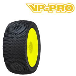 1/8 TRUGGY  VP PRO GRIPZ EVO gemonteerd gelijmd op GELE VELGEN