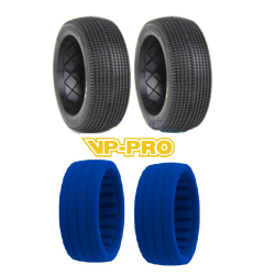 2 pneus 1/8 BUGGY VP PRO AXMAN EVO + INSERT VP PRO