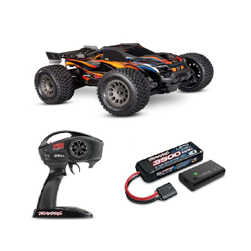 Traxxas Mini XRT VXL-3S orange meilleur magasin traxxas belgique