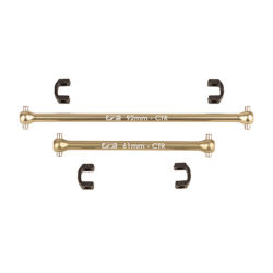 Kit cardans 1/10 Team Associated RC10B74 et RC10B84 - OPTION FACTORY TEAM