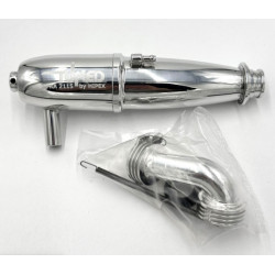 resonateur echappement collecteur moteur nitro GT 1/8 cardan magasin modélisme rc belgique