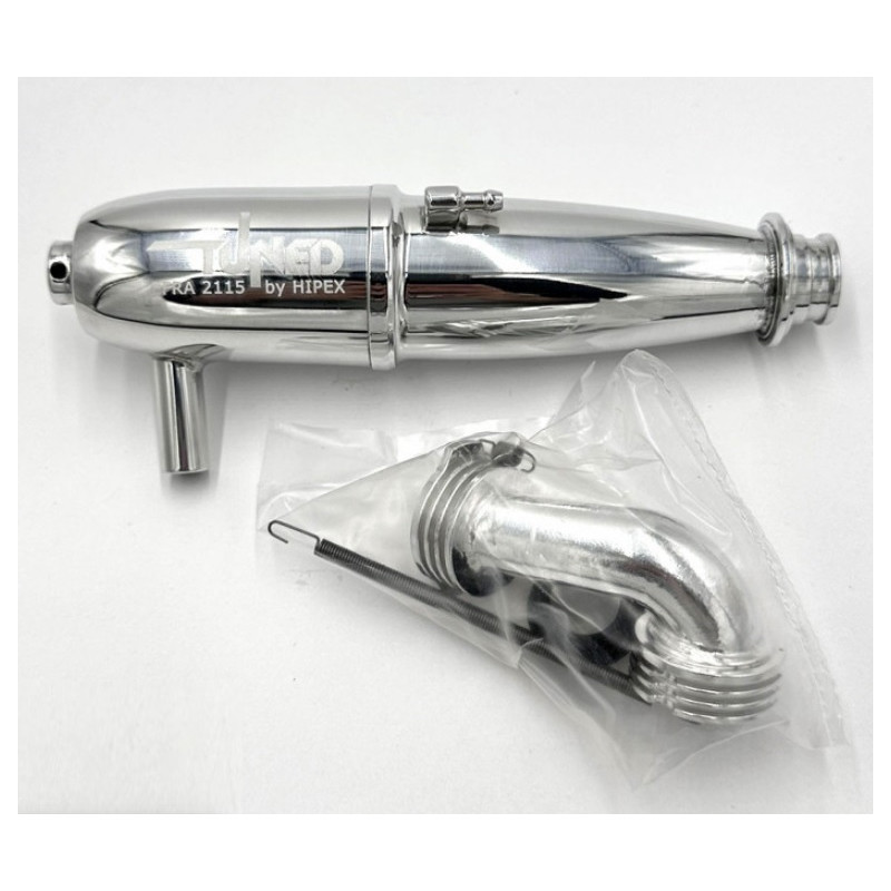 resonateur echappement collecteur moteur nitro GT 1/8 cardan magasin modélisme rc belgique