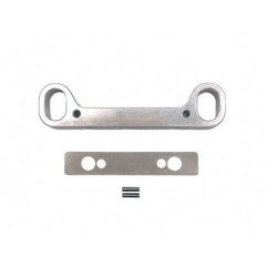 Support D triangles de suspension ARRIERE GTC8 7075 T6 44 mm à vendre magasin modélisme rc belgique