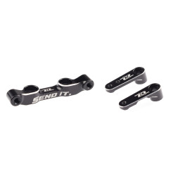 UPGRADE SET Steering plate buggy 1/10 Team Associated RC10B6.4, RC10B7, RC10B7.1 - OPTIE ALUMINIUM te koop belgie modelbouw