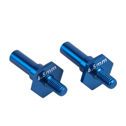 Vooraan wielenas 6,5mm Team Associated RC10B7