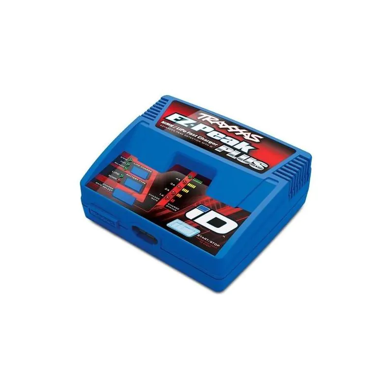 Chargeur TRAXXAS EZ-Peak Plus 4A LiPo/NiMH iD Auto  à vendre magasin modélisme rc belgique