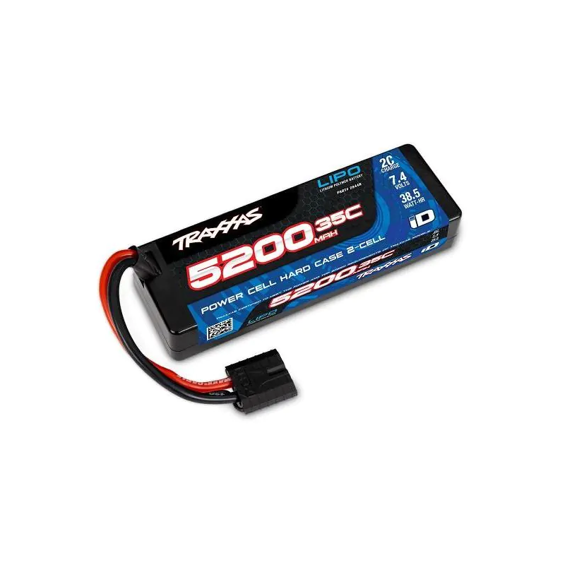 Batterij Traxxas Lipo 2S 5200mAh 7.4V 35C te koop belgie modelbouw rc winkel
