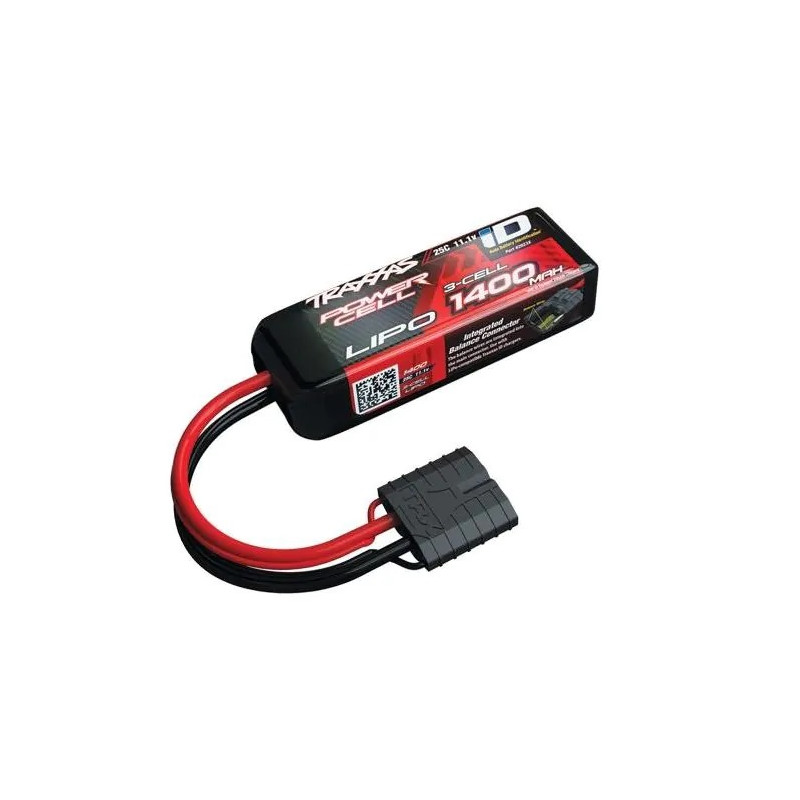 Batterie Traxxas Lipo 3S 1400mAh 11,1V 25C magasin moédélisme rc liege