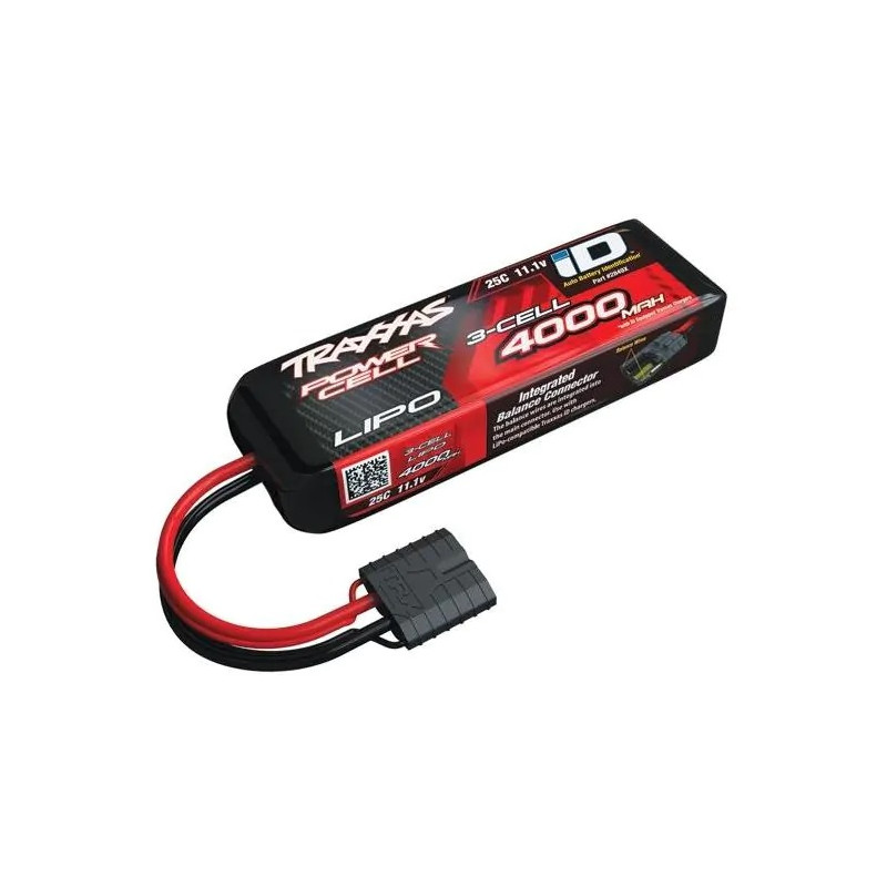 Batterij Traxxas Lipo 3S 4000mAh 11.1V 25C