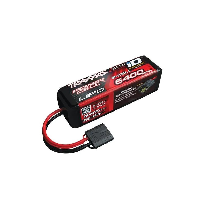 Batterie Traxxas Lipo 3S 6400mAh 11,1V 25C à vendre magasin modélisme rc