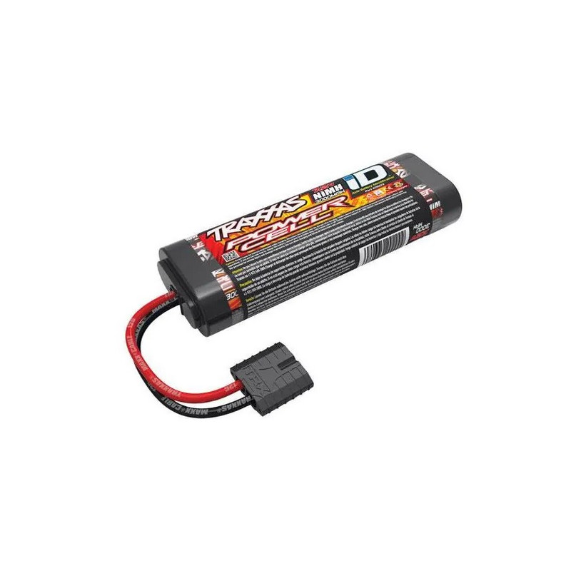 Batterij Traxxas NiMH, 6 cellen, 7.2V - 3000mAh