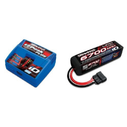 COMBO Traxxas Oplader 8A +...