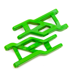 Kit triangles de suspension AVANT Traxxas Rustler 4X2 et Stampede 3631X - OPTION RENFORCE - VERT