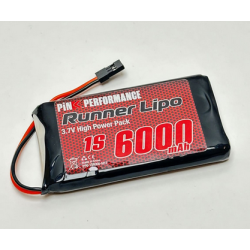Batterij accu Lipo 1S 6000mAh TX-PACK radio 85x50x12mm te koop modelbouw rc