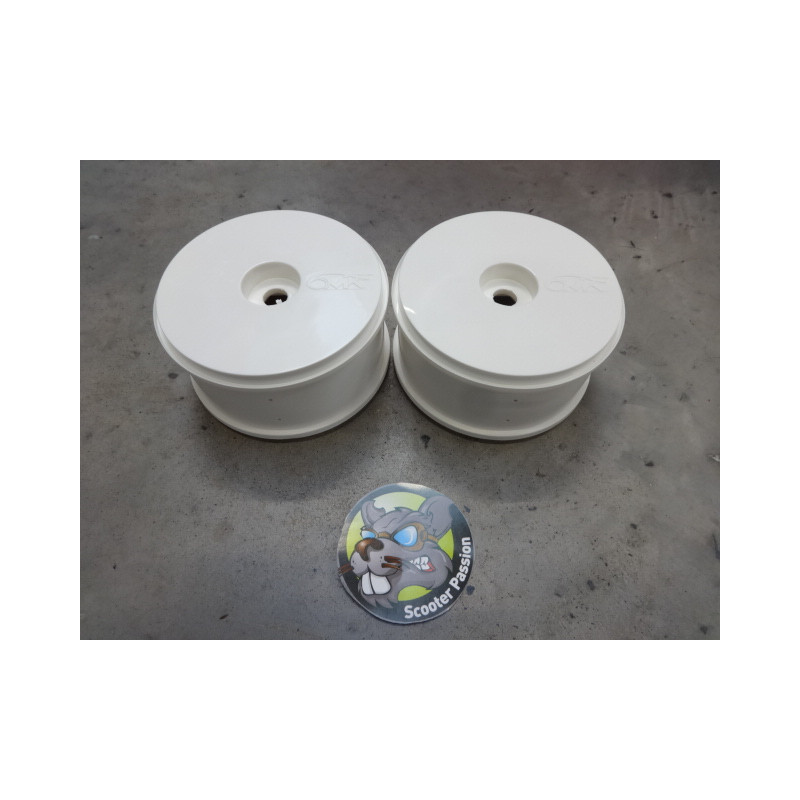 Set 2 velgen Buggy 1/8 6MIK ULTRA - WIT