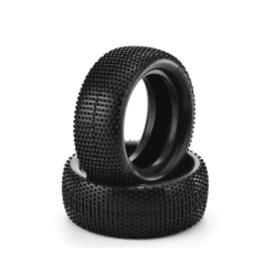 Kit 2 pneus 1/10 HUDY 301 AVANT BUGGY 4X4 - SOFT - DIRT