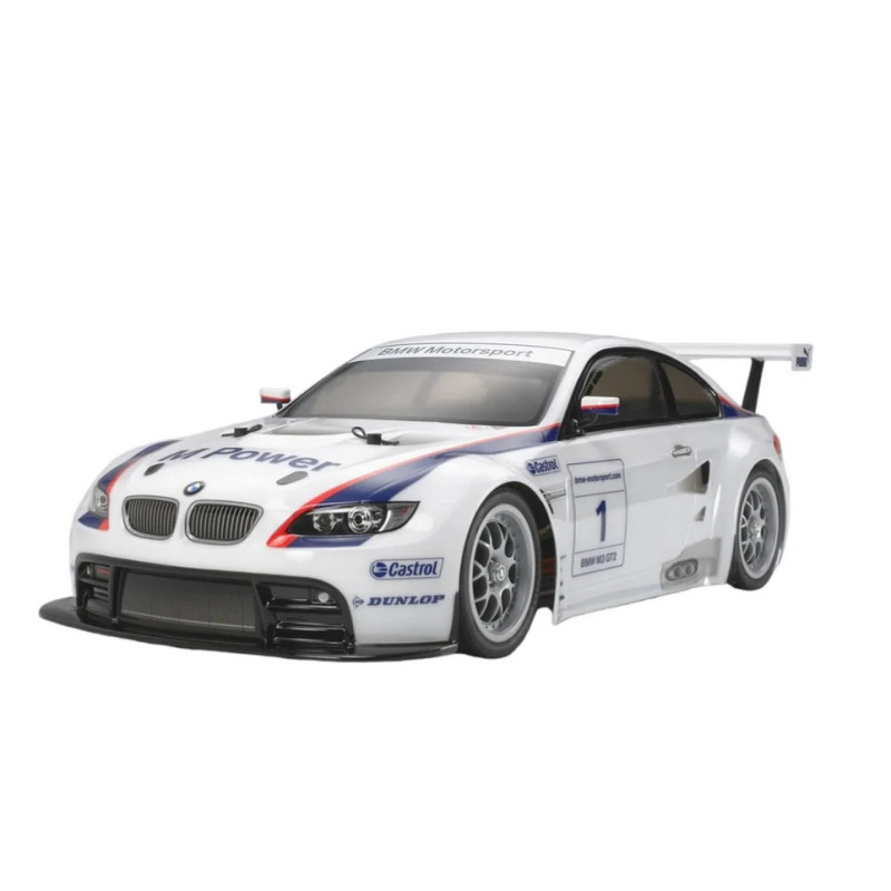 rc auto Tamiya TT-01E BMW M3 GT2 2009  - 58449 belgie rc modelbouw winkel