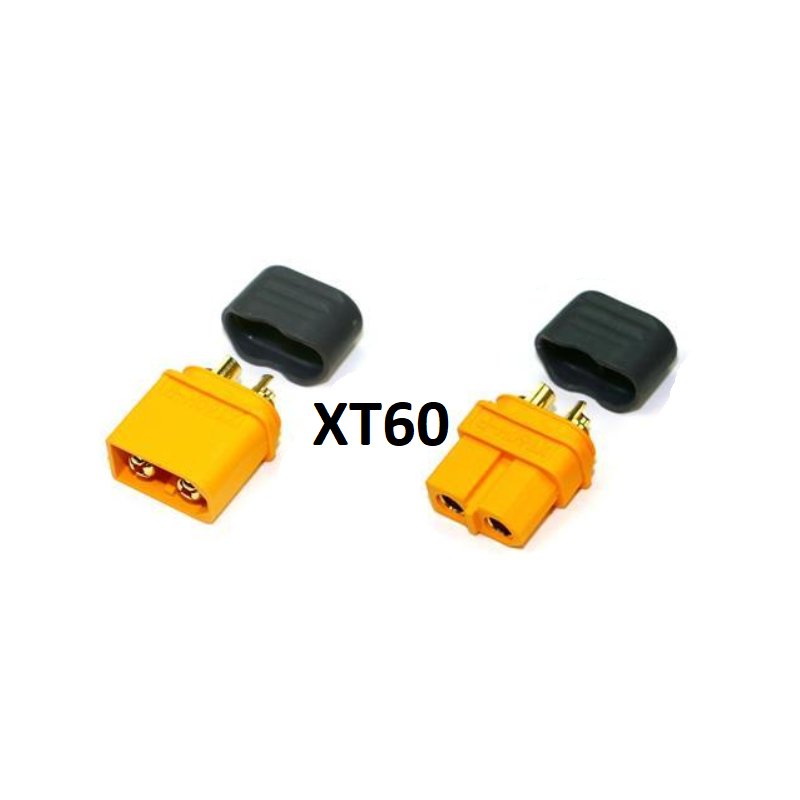 XT60 connectors set Male + Female - Met bescherming