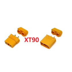 Kit fiches connecteurs XT90 - Avec protection