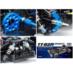 les avantages du chassis tamiya TT-02R scooter passion votre magasin spécialisé en modélisme rc en Belgique
