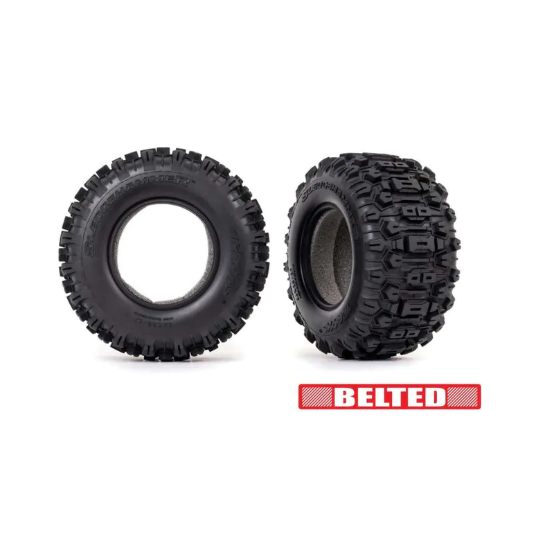 Pneus Sledgehammer All-Terrain 2.8' + inserts pour Traxxas MAXX V2, MAXX SLASH, WIDEMAXX magasin modélisme rc belgique