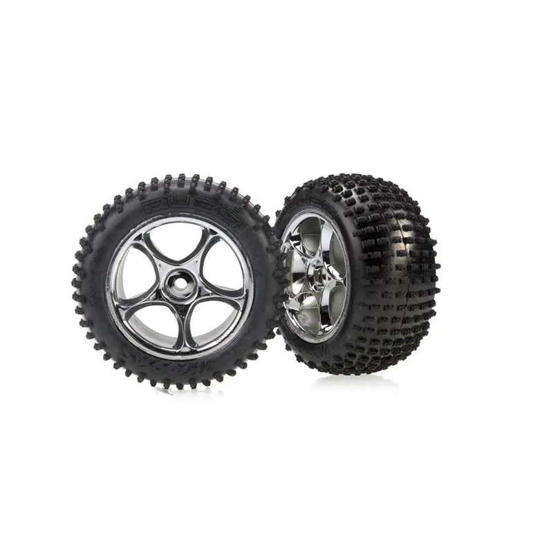 Kit jantes + pneus ARRIRE et inserts pour Traxxas BANDIT et BANDIT VXL belgique magasin modélisme rc liege