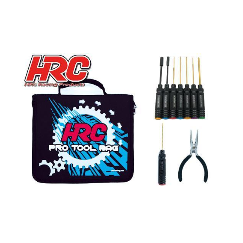 Gereedschapsset voor 1/10 RC-modelauto's - BLUE SERIE belgie rc winkel modelbouw