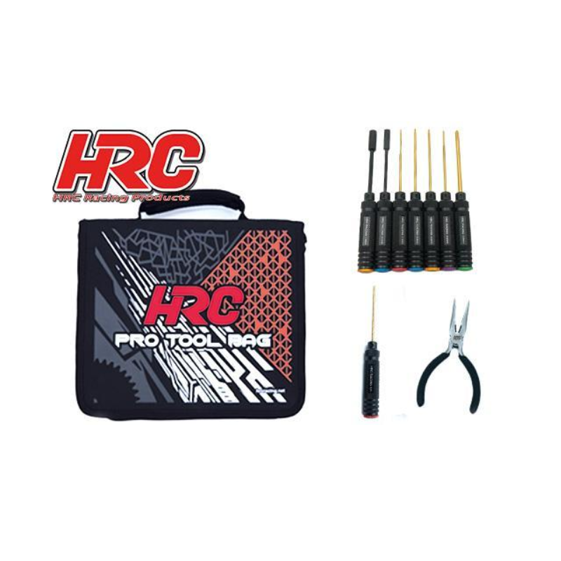 Kit outils modélisme voiture rc 1/10 - RED SERIE magasin rc belgique