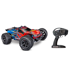 Traxxas RUSTLER 4X4 HD VX3 Brushless - 4WD - RTR - ROOD