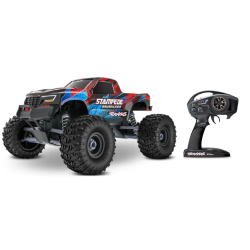 Traxxas STAMPEDE HD VX3 - BRUSHLESS - 4X2 - RTR - ROUGE